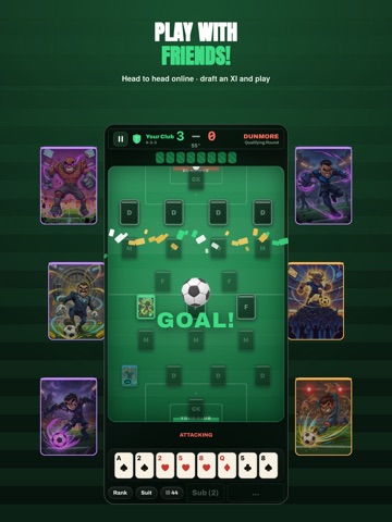 COPA - The Soccer Card Game iPad screenshot