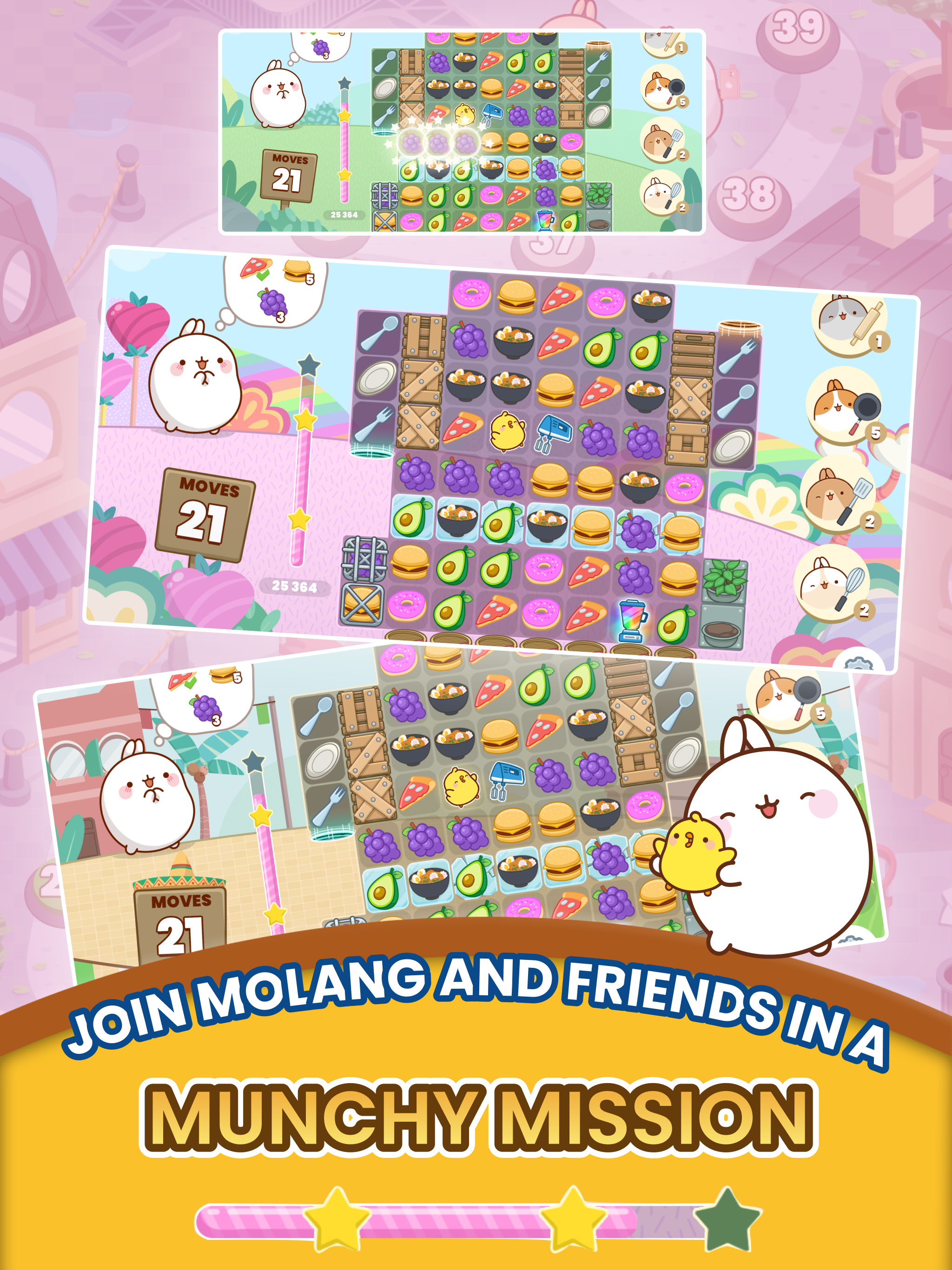 Molang Match'n Munch