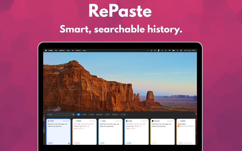 RePaste screenshot
