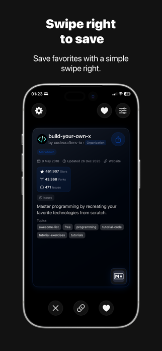 GitHubba - Discover Repos Screenshot 2 of 4