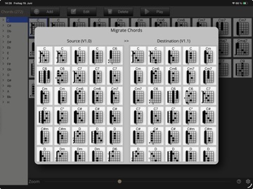 ChordProf iPad screenshot