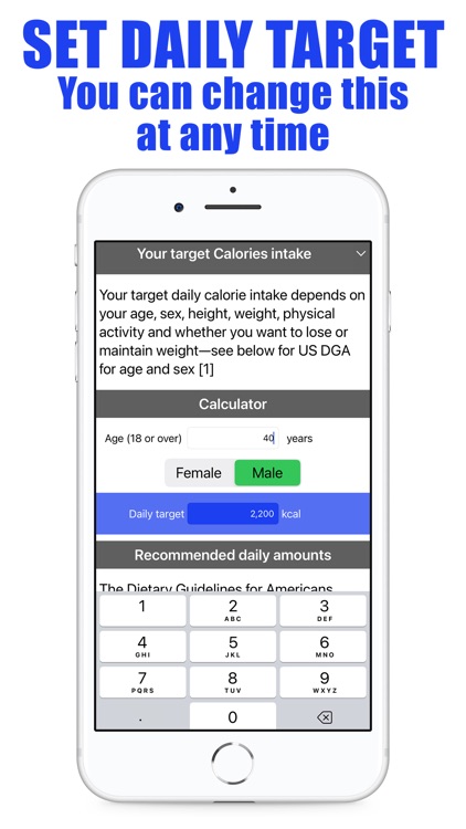 Calorie Counter and Tracker