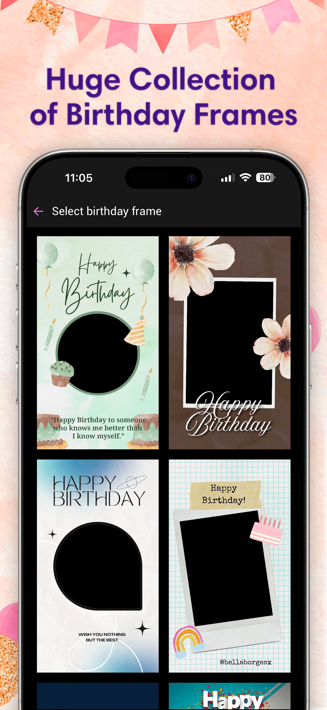 Birthday Videos Maker app