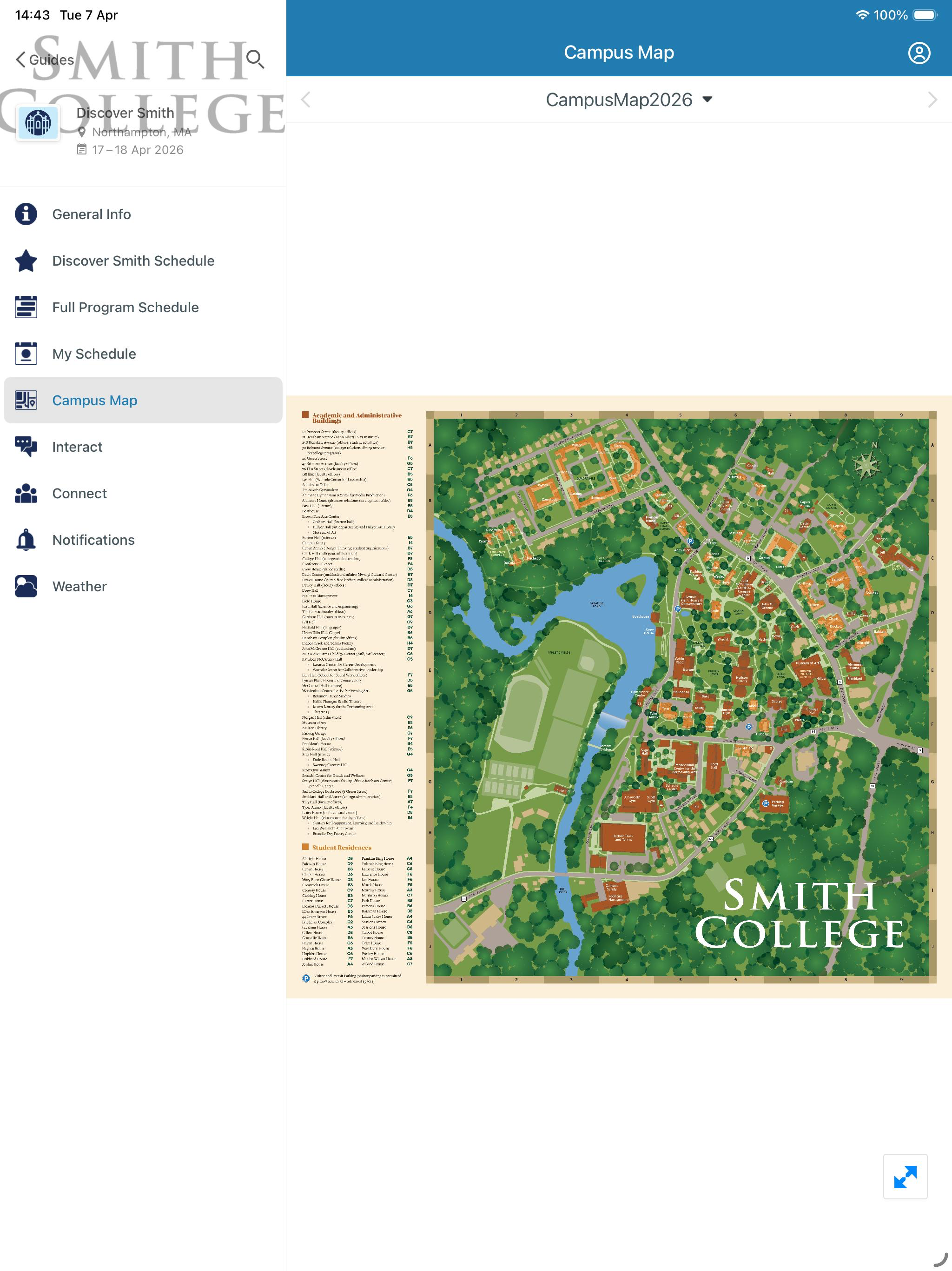 Smith College Admission Events