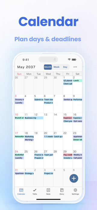 Smart Planner: Calendar, Tasks Screenshot 2 of 7