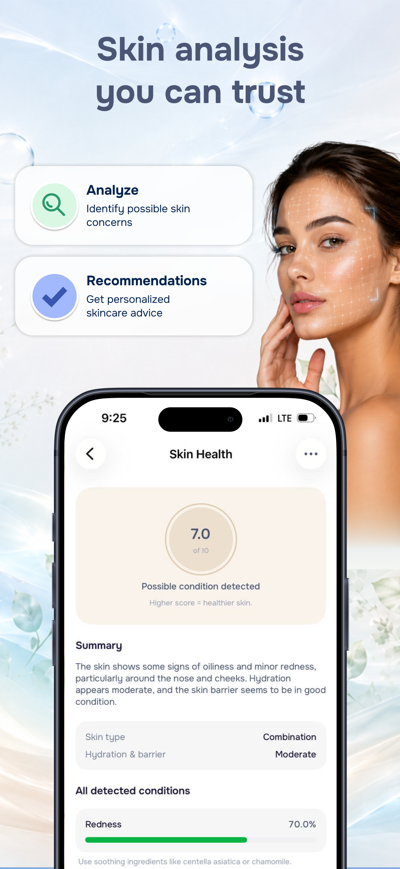 Clean Skin: Skincare & Health screenshot 2