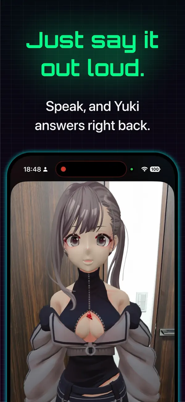 Screenshot #3 pour VirtuAlly - Spatial AI Friend