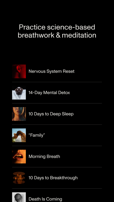 Open: Breathwork + Meditation Screenshot