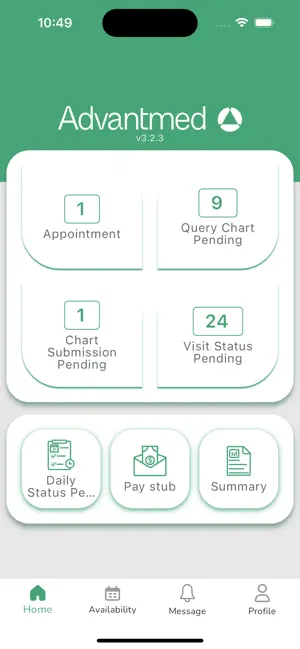 Advantmed OnPoint NP screenshot 1