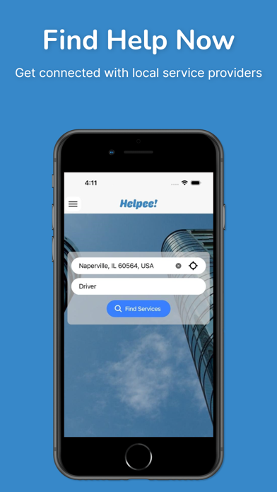Helpee iPhone screenshot 1 - Business app