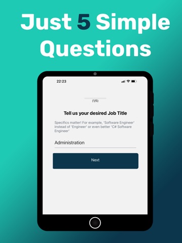 Careeria - AI Job Search Coach iPad screenshot