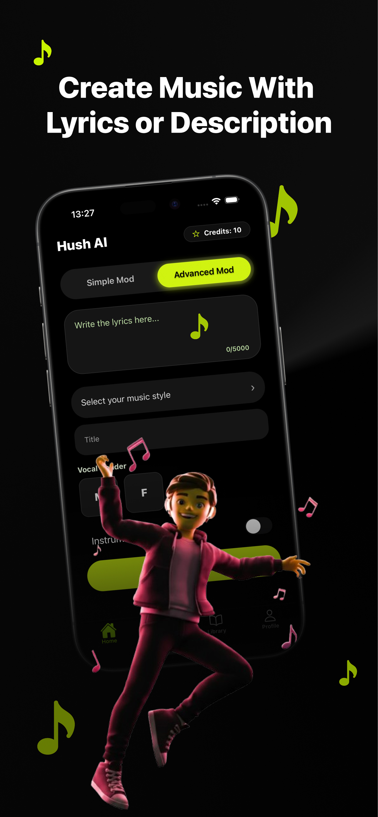 AI Song & Beat Maker: Lyrics screenshot 4