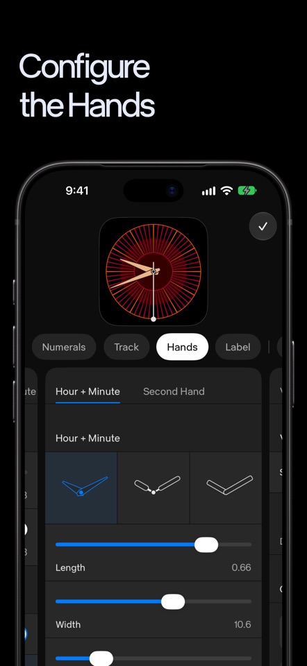 Hands: Analog Clock Widgets screenshot 2