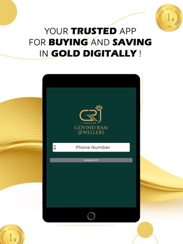 GOVIND RAM JEWELLERS iPad screenshot
