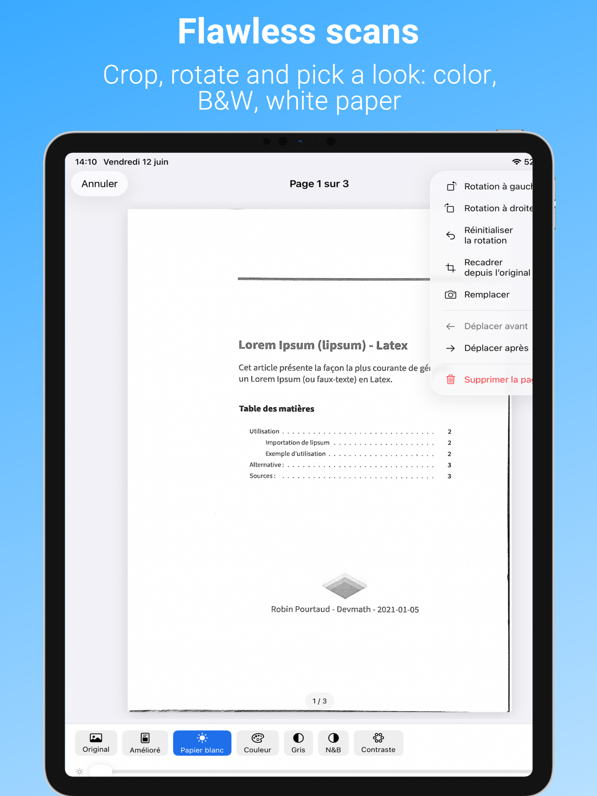 DocClair: Scan PDF screenshot 8