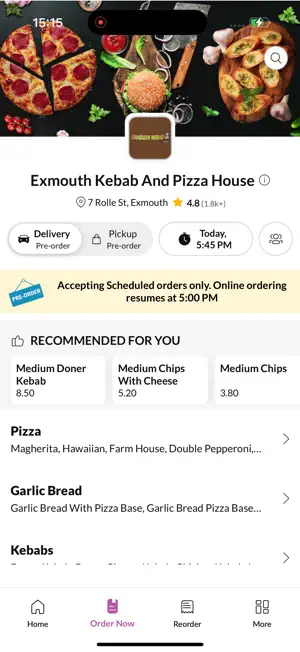 Exmouth Kebab And Pizza House screenshot 4