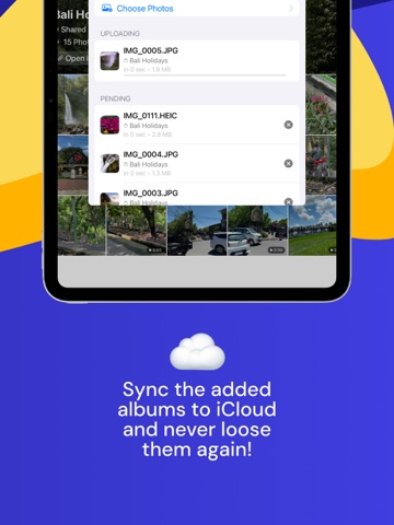 Omni Album iPad screenshot