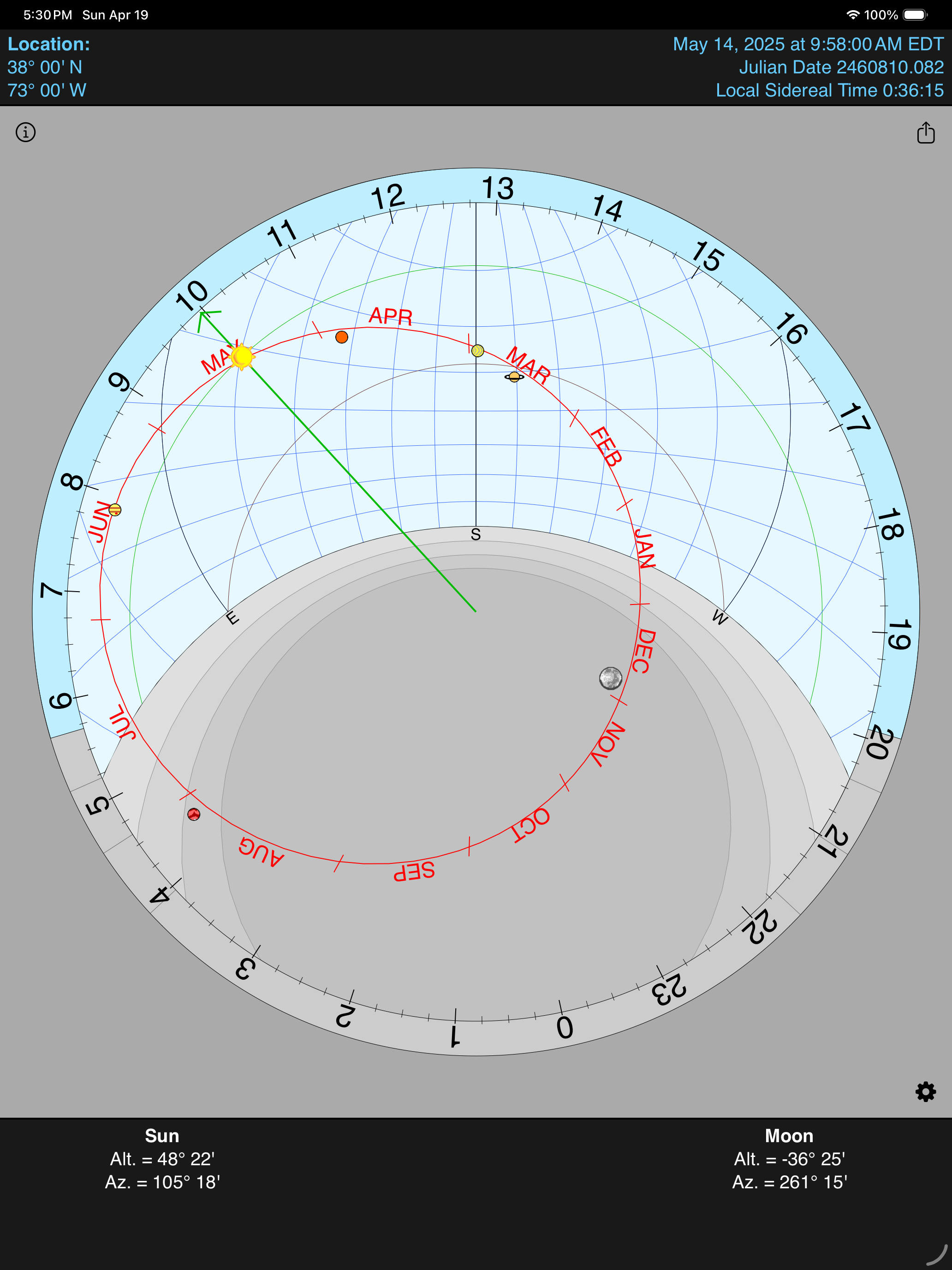 Astrolabe Clock screenshot 6