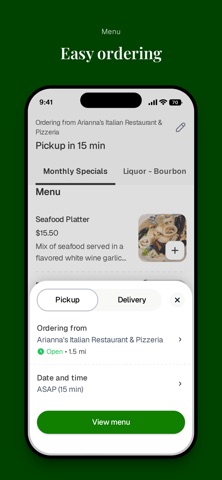 Arianna's Italian Restaurant screenshot