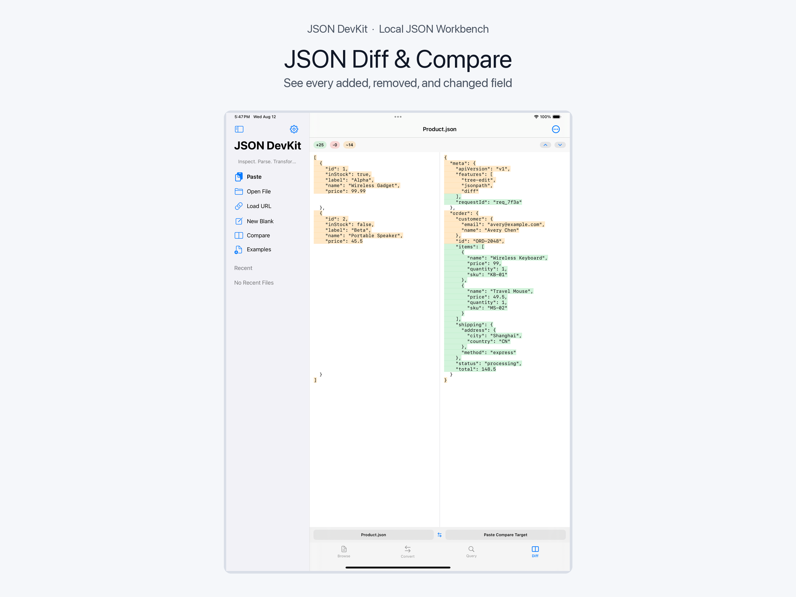 JSON DevKit Editor screenshot 10
