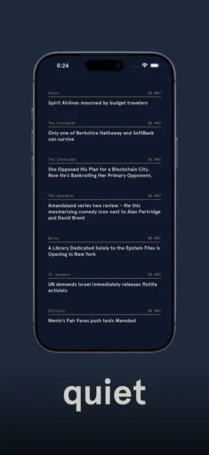 Briefly: Minimalist News screenshot 3