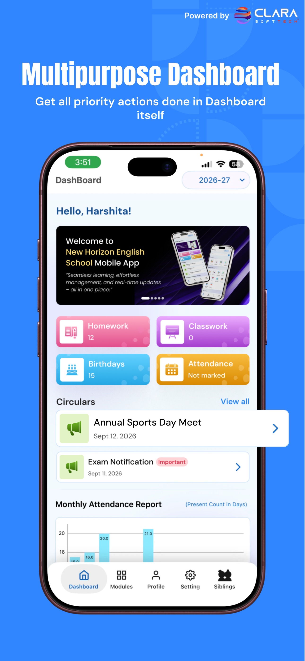 Screenshot 2 of New Horizon English School