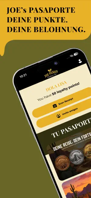 Joe's Pasaporte screenshot 1