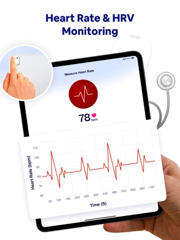 Wello - Heart Health Monitor iPad screenshot 1
