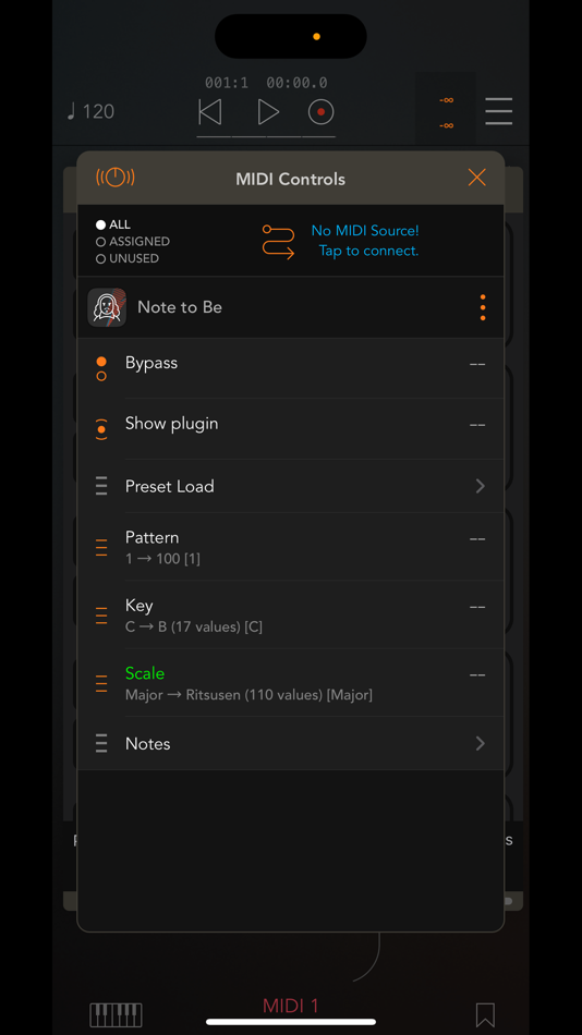 #4. Note to Be - MIDI Quantizer (iOS) Podle: Cem Olcay