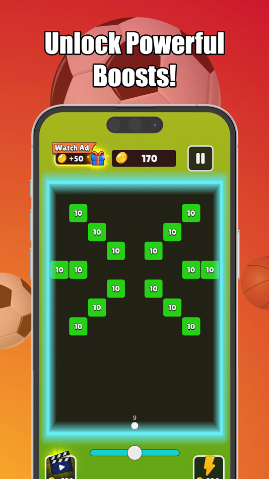 #3. Brick Bash Saga (iOS) 由: GECEN TEKNOLOJI YAZILIM BILISIM SANAYI VE TICARET LIMITED SIRKETI