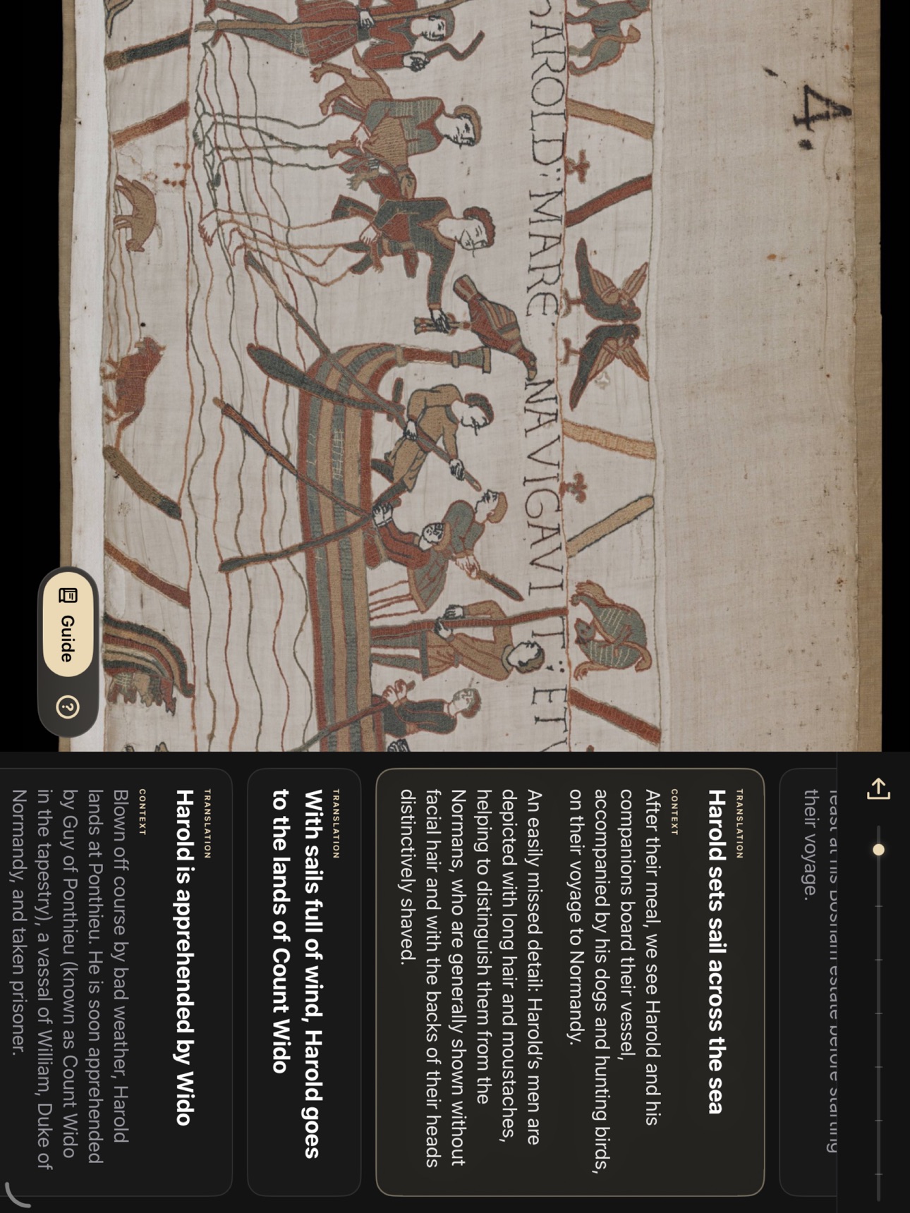 Screenshot 5 of Bayeux Tapestry