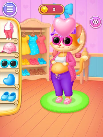 Kitty Newborn Care iPad screenshot