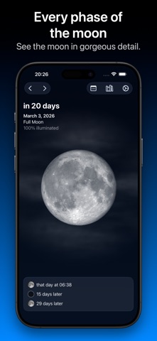 Mooncast screenshot