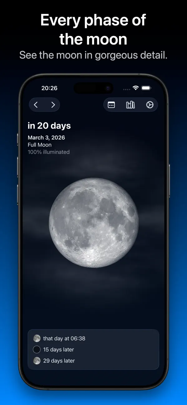 #2. Mooncast (iOS) By: Mathieu Routhier