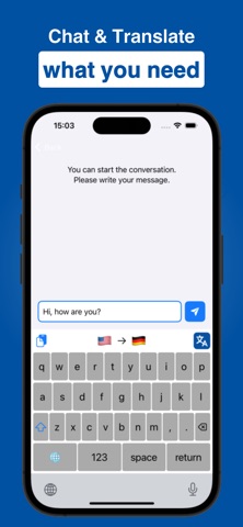 AI Chat & Translate Keyboard screenshot
