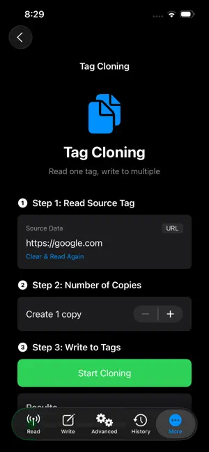 NFC Flow screenshot 2