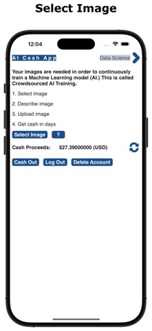 AI Cash App and Data Science Screenshot 1 of 4