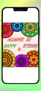 Quotes Coloring Book screenshot #7 for iPhone