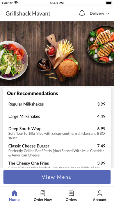 Grillshack Havant Screenshot