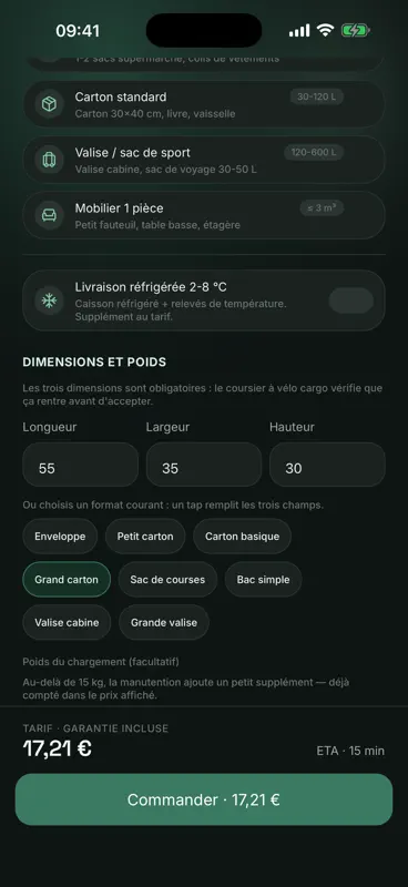 Galifar : Livraison & Coursier screenshot 1 of 8