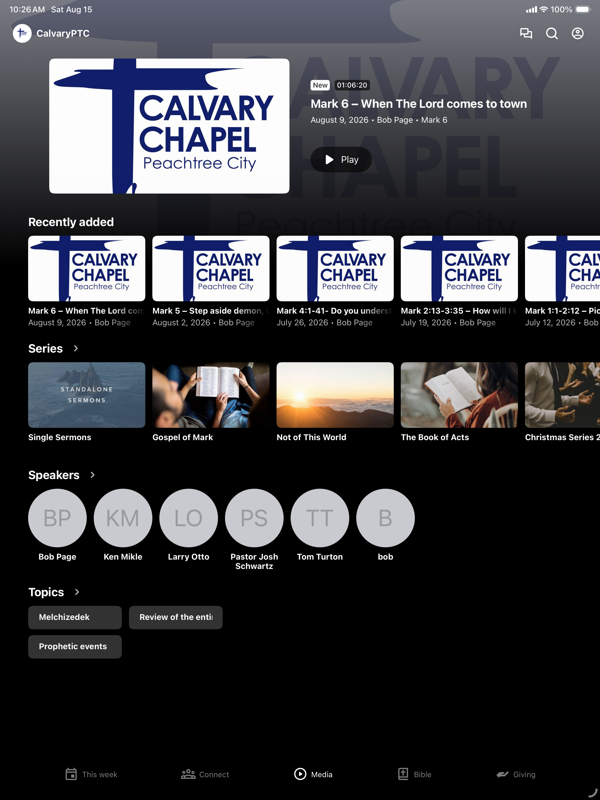 Calvary PTC screenshot 6