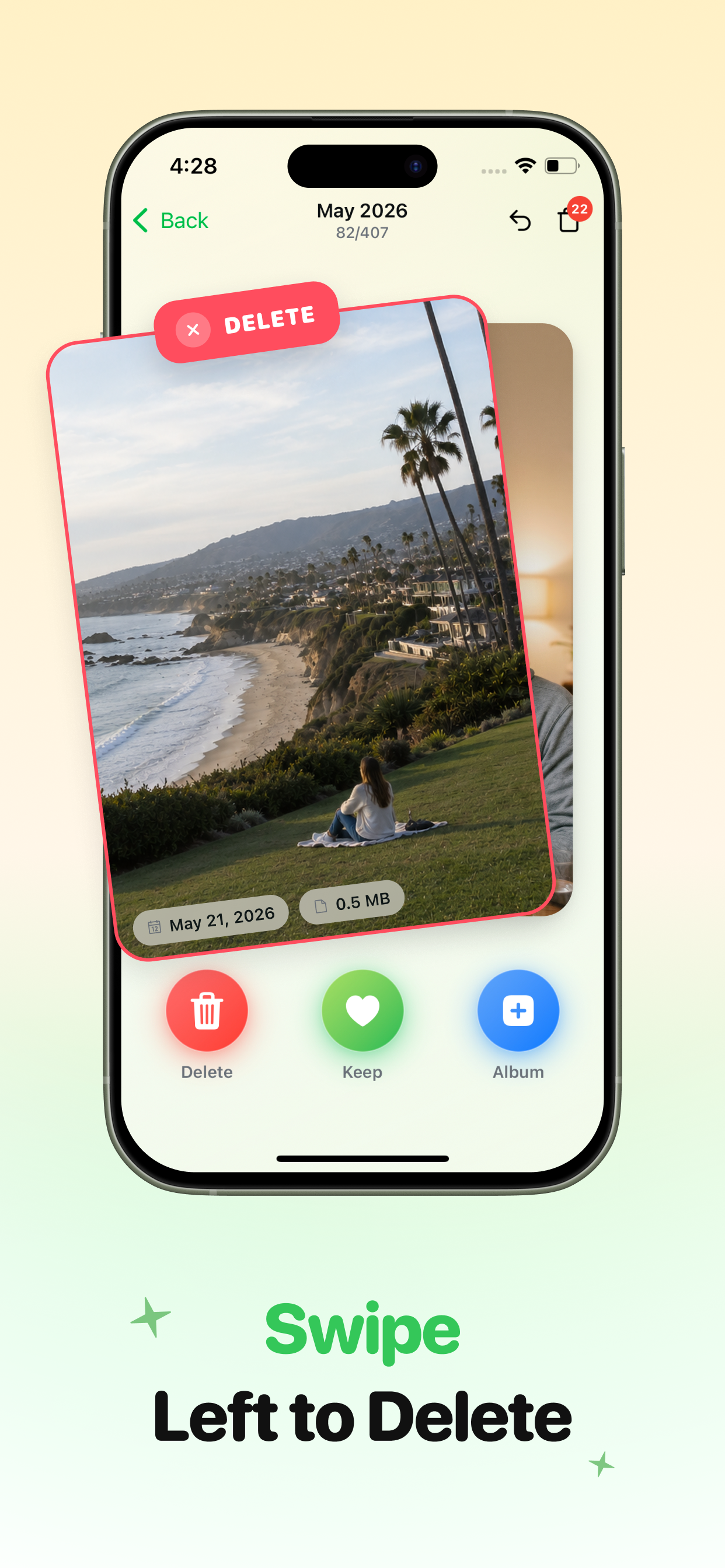 Swipe - Photo & Video Cleaner
