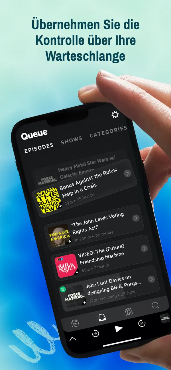 Castro Podcast Player Screenshot 2