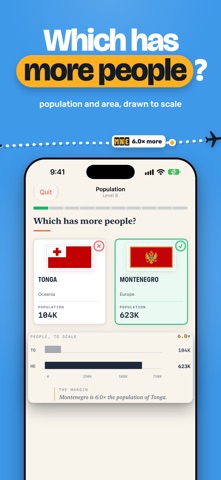World Quiz: Globe & Map Games Screenshot 7 of 10