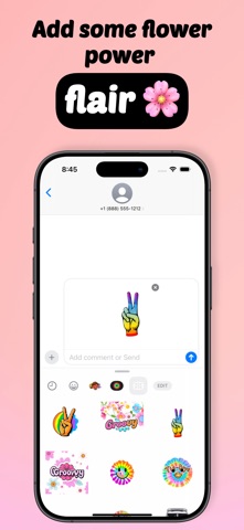 Retro 60s Stickers screenshot