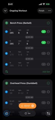 RepForm: Gym Workout Tracker Screenshot 2 of 7