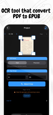 Readloom - Convert PDF to EPUB Screenshot 1 of 6