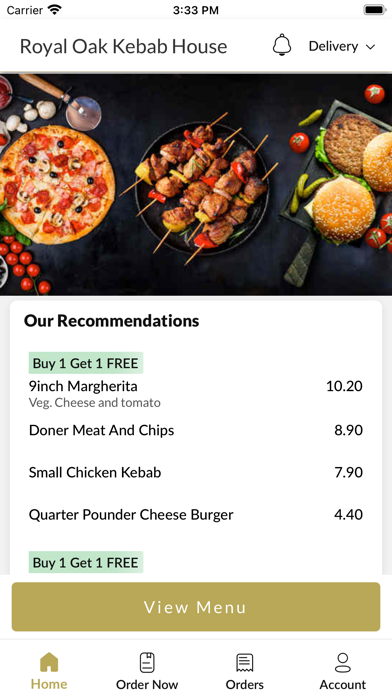 Royal Oak Kebab House. Screenshot