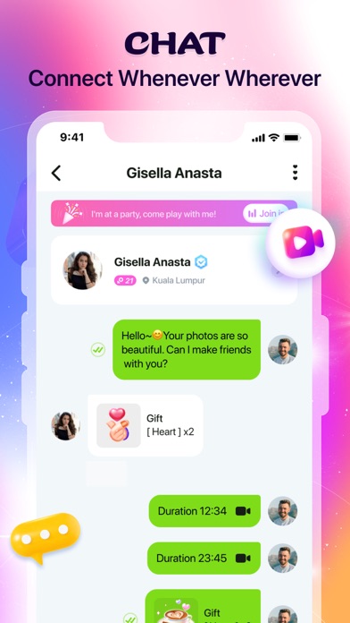 Kachi - Chat, Call & Party Screenshot