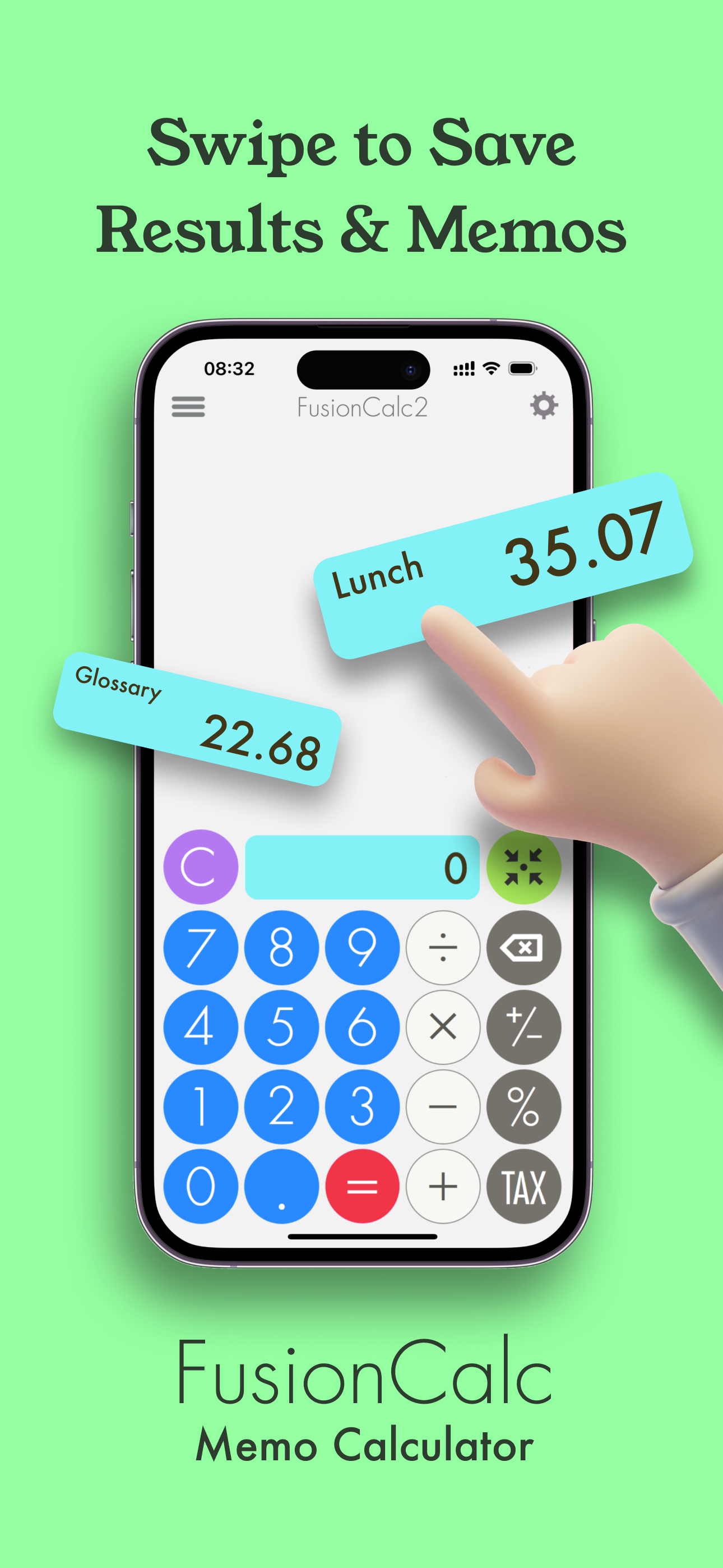 Memo Calc · FusionCalc2 Pro